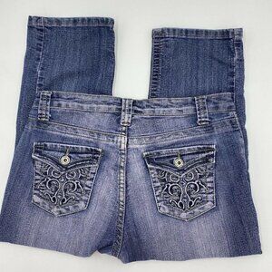 SUKO Jeans Size 6 (31x19) Denim Capri Mid-Rise